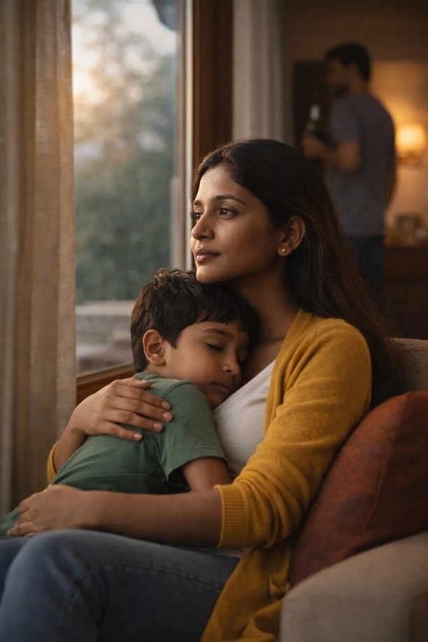 living with an addicted husband