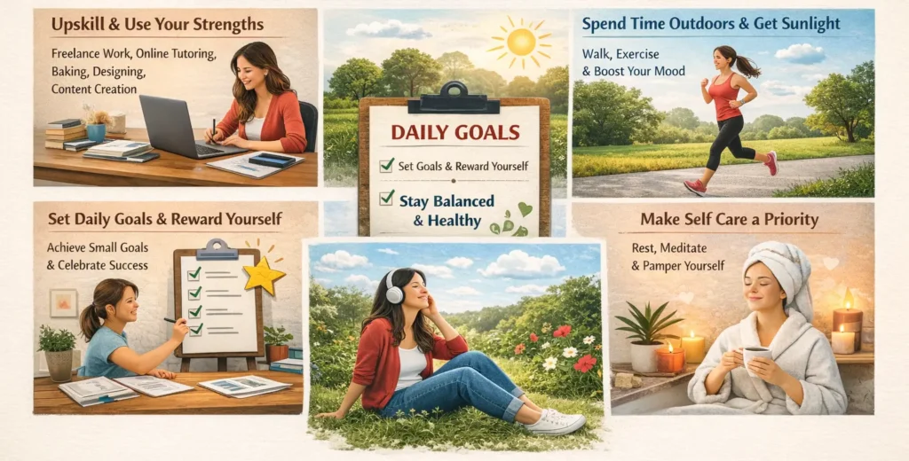 Practical Ways Homemakers Can Use Free Time Productively